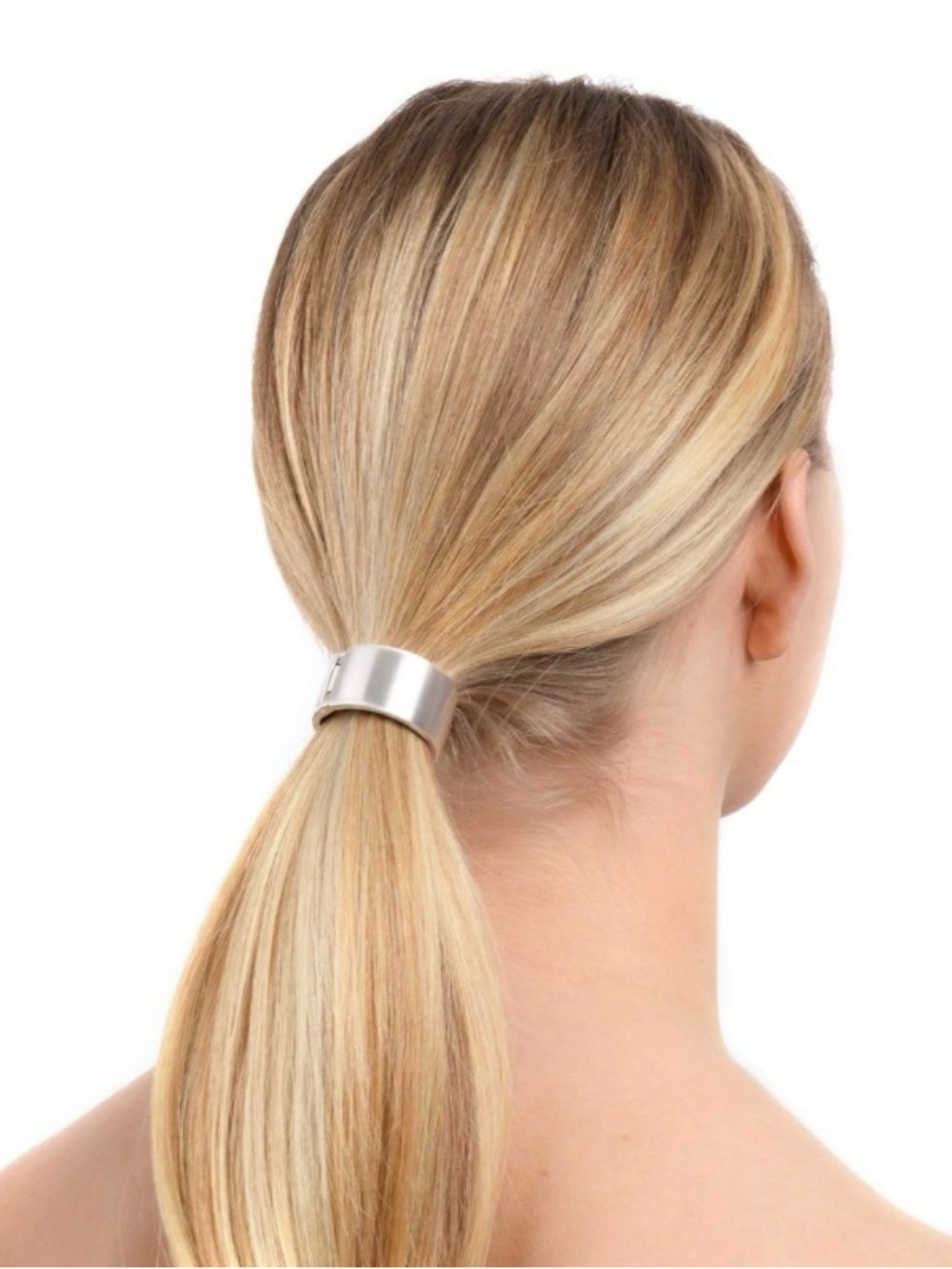 4-Set of cuffs for ponytails in Black, Gold, Silver, and Rose Gold - Picture 8 of 8